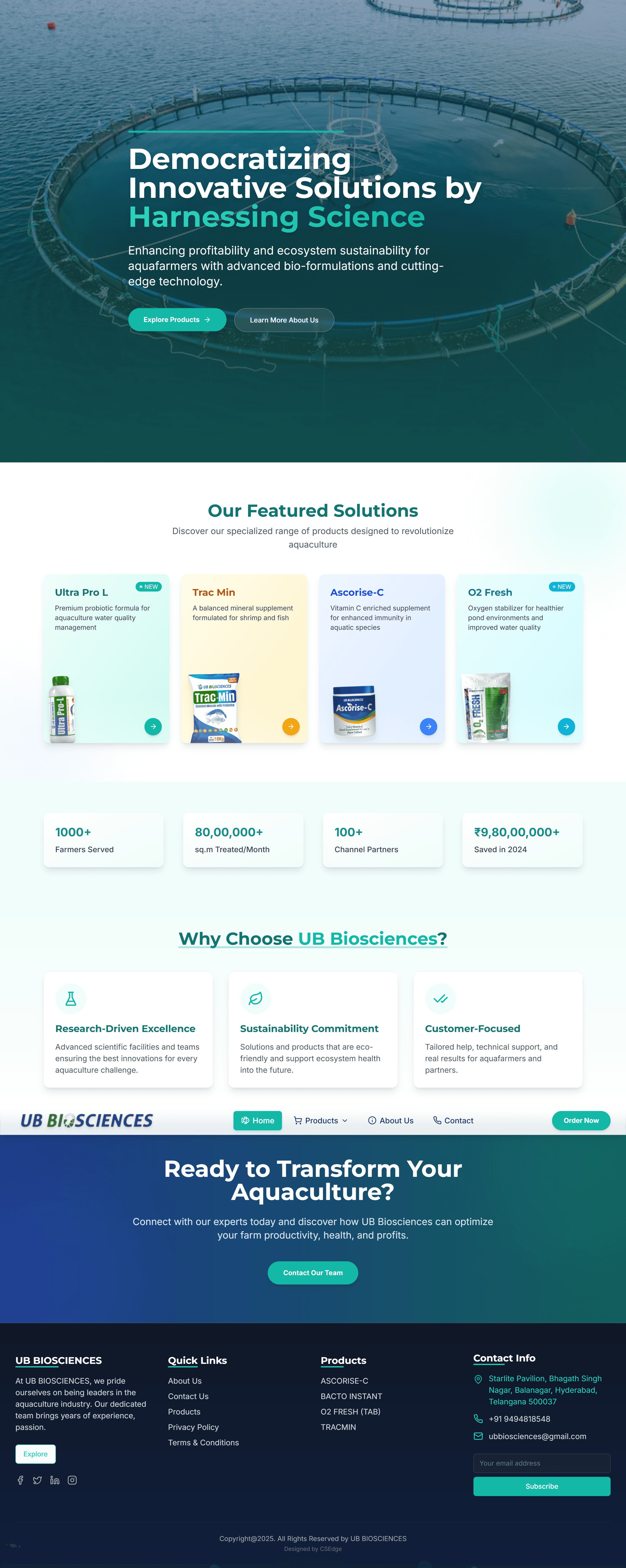 UB Biosciences Preview